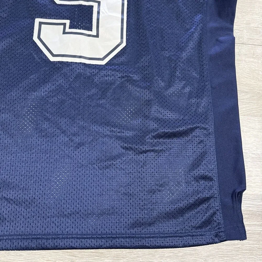 Tony Romo Jersey Dallas Cowboys NFL Reebok Men's Blue Size 50
